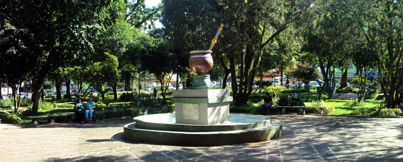 Praça Marechal Floriano Peixoto (Praça da Cuia) - Passo Fundo/RS Foto: reprodução
